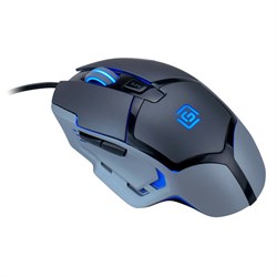 Мышь Оклик 915G HELLWISH V2 черный/серый оптическая (4800dpi) USB (6but) - фото 51416813