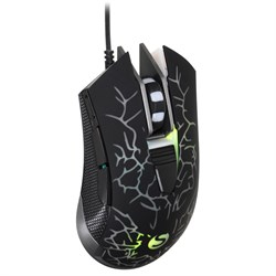 Мышь SunWind SW-M705G черный оптическая (3600dpi) USB для ноутбука (6but) - фото 51416851