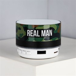 Портативная колонка Real man, модель PS-03, 4.9×7 см - фото 51416893