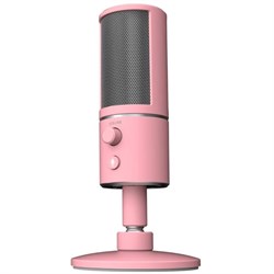 Микрофон проводной Razer Seiren X Quartz 2м розовый - фото 51416963