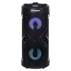 Минисистема Hyundai H-MC150 черный 50Вт FM USB BT SD/MMC - фото 51417029