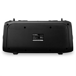 Колонка портативная Hyundai H-PS1030, 2.0, 40 Вт, BT, 10 м, аккумулятор 3600 мА·ч, чёрная - фото 51417384