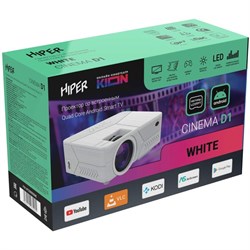 Проектор Hiper Cinema D1 White LCD 3700Lm (1280x720) 2000:1 ресурс лампы:50000часов 2xUSB ty   10044 - фото 51417665
