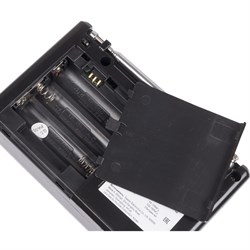 Радиоприемник портативный Hyundai H-PSR140, FM/AM/SW, 87.5-108 МГц, USB, microSD, фонарь, 3хАА (не в компл.), черный - фото 51417777