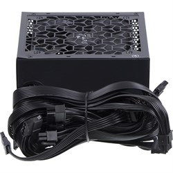 Блок питания Aerocool ATX 550W AERO BRONZE 80+ bronze (24+4+4pin) APFC 120mm fan 5xSATA RTL   100444 - фото 51417833