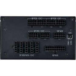 Блок питания Cooler Master ATX 1000W V1000 80+ platinum (24+8+4+4pin) APFC 140mm fan 12xSATA   10044 - фото 51417925