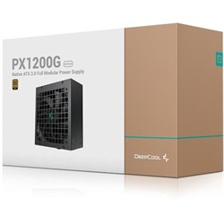 Блок питания Deepcool ATX 1200W PX1200G Gen.5 80+ gold 24+2x(4+4) pin APFC 135mm fan 8xSATA   100444 - фото 51418004