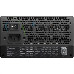 Блок питания Fractal Design ATX 650W ION+2 660 80+ platinum (24+4+4pin) APFC 140mm fan 10xSA   10044 - фото 51418113