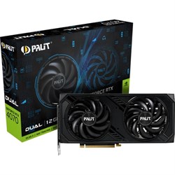 Видеокарта Palit PCI-E 4.0 RTX4070 DUAL NVIDIA GeForce RTX 4070 12288Mb 192 GDDR6X 1920/2100   10044 - фото 51418531