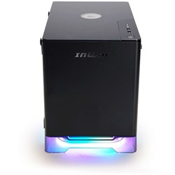 Корпус Inwin CF08A (A1PLUS) черный 650W miniITX 4x120mm 2xUSB3.0 audio - фото 51418860