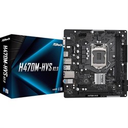 Материнская плата Asrock H470M-HVS R2.0 Soc-1200 Intel H470 2xDDR4 mATX AC`97 8ch(7.1) GbLAN   10044 - фото 51418969