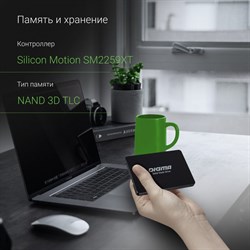 Накопитель SSD Digma SATA III 512GB DGSR2512GS93T Run S9 2.5" - фото 51419259