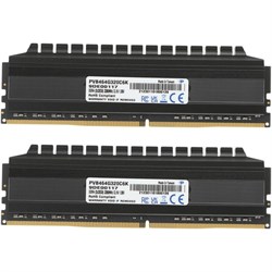 Память DDR4 2x32GB 3200MHz Patriot PVB464G320C6K Viper 4 Blackout RTL Gaming PC4-25600 CL16   100449 - фото 51419375