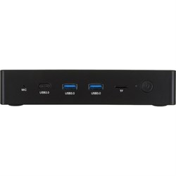 Неттоп IRU 110PGL Cel J4125 (2) 4Gb SSD128Gb UHDG 600 CR Free DOS GbitEth WiFi BT черный (18   10045 - фото 51419940