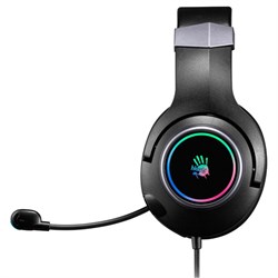 Наушники с микрофоном A4Tech Bloody G350 черный 2м мониторные USB оголовье (G350 USB/ BLACK)   10045 - фото 51422015