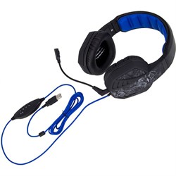 Наушники с микрофоном Hama uRage SoundZ 310 черный/серый 2.5м накладные USB оголовье (001860   10045 - фото 51422116