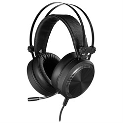 Наушники с микрофоном Оклик HS-L810G ANONYMOUS черный 2.2м мониторные оголовье (1460164) - фото 51422160