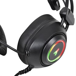 Наушники с микрофоном Оклик HS-L830G ASYLUM черный 2.1м мониторные оголовье (1460163) - фото 51422174