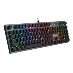 Клавиатура A4Tech Bloody B760, игровая, механическая, подсветка, проводная, 104 клавиши, USB, черная - фото 51422224