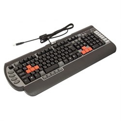 Клавиатура A4Tech G800V черный USB Multimedia for gamer - фото 51422306