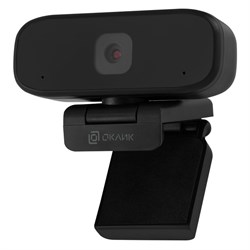 Камера Web Оклик OK-C015HD, 1 Мп, 1280×720, USB 2.0, с микрофоном, чёрная - фото 51422543