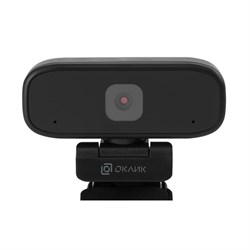Камера Web Оклик OK-C015HD, 1 Мп, 1280×720, USB 2.0, с микрофоном, чёрная - фото 51422547