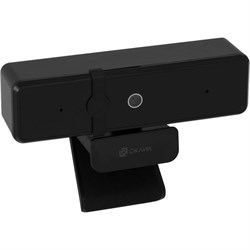 Камера Web Оклик OK-C35, 4 Мп, 2560×1440, USB 2.0, с микрофоном, чёрная - фото 51422566