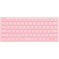 Клавиатура A4Tech Fstyler FBX51C розовый USB беспроводная BT/Radio slim Multimedia (FBX51C P   10045 - фото 51422647