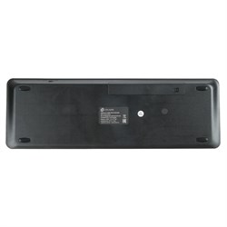 Клавиатура Оклик 830ST черный USB беспроводная slim Multimedia Touch - фото 51422674