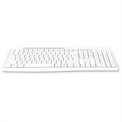 Клавиатура Оклик K225W белый USB беспроводная Multimedia (1875235) - фото 51422729