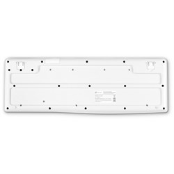 Клавиатура Оклик K225W белый USB беспроводная Multimedia (1875235) - фото 51422730