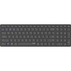 Клавиатура Rapoo E9700M DARK GREY серый USB беспроводная BT/Radio slim Multimedia для ноутбу   10046 - фото 51422751