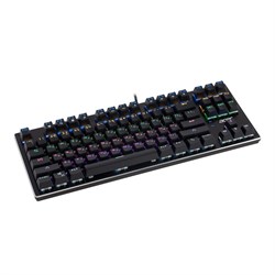 Клавиатура Acer OKW126, механическая, USB, для геймеров, LED, чёрная - фото 51423341