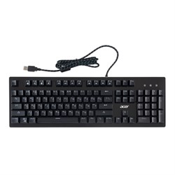 Клавиатура Acer OKW127 механическая черный USB for gamer LED (ZL.KBDEE.00H) - фото 51423353