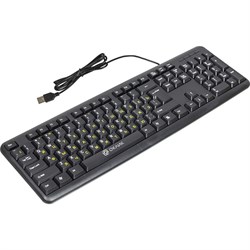 Клавиатура Оклик 130M черный USB - фото 51423439