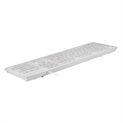 Клавиатура Оклик 505M белый USB slim - фото 51423526