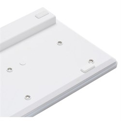 Клавиатура Оклик 550ML белый USB slim Multimedia LED - фото 51423546