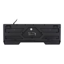 Клавиатура Оклик 709G, игровая, мембранная, 104 клавиши, подсветка, проводная, 1.8 м, USB, черная - фото 51423566