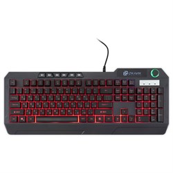 Клавиатура Oklick 715G, USB, игровая, с подсветкой, чёрная (1680657) - фото 51423574