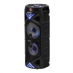 Минисистема Hyundai H-MC180 черный 80Вт FM USB BT SD/MMC - фото 51423844