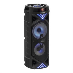 Минисистема Hyundai H-MC180 черный 80Вт FM USB BT SD/MMC - фото 51423845