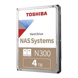 Жесткий диск Toshiba HDWG440UZSVA NAS N300, 4 Тб, SATA-III, 3.5" - фото 51424412