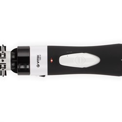 Фен-щетка Vitek VT-2510, 1000 Вт, ионизация, керамическое покрытие, 2 режима, 3 насадки - фото 51424950