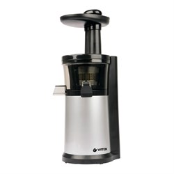 Соковыжималка Vitek VT-3661, шнековая, 200 Вт, 0.92/0.79 л, чёрно-серебристая - фото 51424971