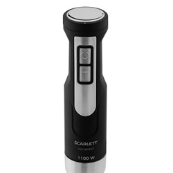 Блендер Scarlett SC-HB42F61, погружной, 1100 Вт, 0.6/0.6 л, 25 скоростей, чёрно-серебристый   907207 - фото 51425085