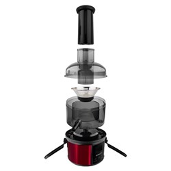 Соковыжималка Scarlett SC-JE50S32, центробежная, 1500 Вт, 1/2 л, бордово-чёрная - фото 51425175