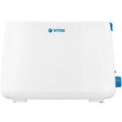 Тостер Vitek VT-1577, 750 Вт, 7 режимов, 2 тоста, бело-синий - фото 51425192