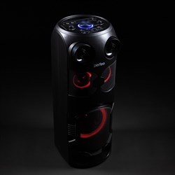 Портативная колонка Perfeo Power Box 75EQ, FM, MP3, microSD, USB, AUX, 75Вт, 4000мАч, черная - фото 51425352
