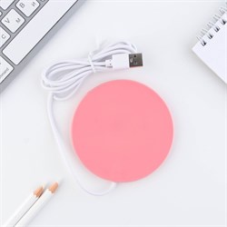 Подставка подогреватель для кружки USB Beauty, 10×10 см - фото 51425370