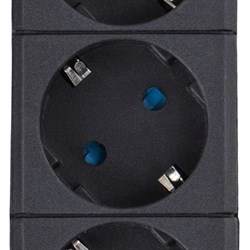 Сетевой фильтр, 5 гнезд, 5м, с/з, со шторками, ПВС 3 IP0,75, 2USB, 2200Вт, 10А, черн 32589 5 - фото 51425453